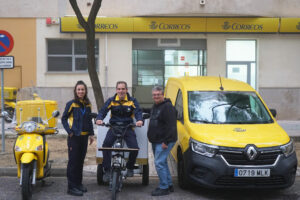 Triciclos eléctricos en el sector comercial